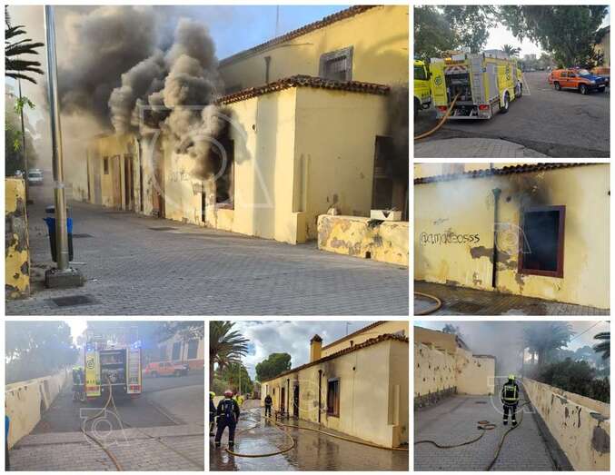 Imágenes del incendio/TA.